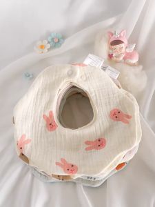 ULTRA Celemek Bayi Model Korean/ Bib Bayi Premium 6 Lapis Kain Katun Muslin Organik 360 derajat Korean 0-3 Tahun2