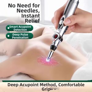 Acupuncture Pen Pulse Massager Automatic Point Finder Tool for Acupoint and Meridian Massage