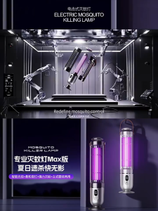 (Ship in 24hrs)Mosquito Killer Lamp Effective Electric Insect Killer UV LED Mosquito Zapper Mosquito Trapper 2000V high-voltage Mosquito repellent