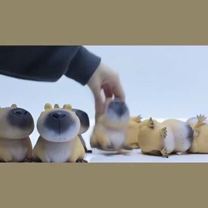 Cartoon Capybara Mochi Pinching Toy Squishy Toy Slow Rebound Decompression Toys Stress Release Hand Relax Gifts Stress-relieving Capybara Pinch Toy Funny Gift Decompression Quick Rebound Cute Squeeze Toy Lovely Soft Fidget Toys Children