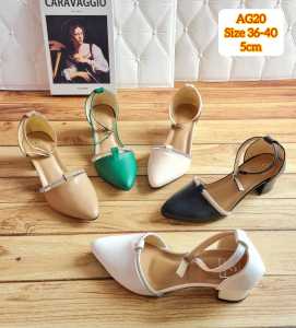NEW ARRIVAL ABBUSHOES AG 20 mules bapau mangkok jeli import 5cm