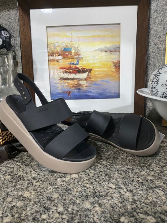 Crocs Brooklyn Low Wedge SANDALS Lazada PH