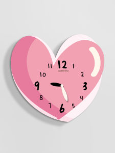 Đồng Hồ Trang Trí Tường Phòng Khách Đơn Giản Hiện Đại Mới 2024 Đồng Hồ Tròn Gỗ Mặt Dây Chuyền Bằng Gỗ Tròn Trang Trí Nhà