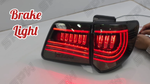 Toyota Fortuner (2011-2015) Tail Lamp Tail Light Taillamp Taillight Dynamic LED Running Signal Brake Light SW4 Champ Forturner 2011 2012 2013 2014 2015