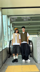 YOBA | Áo Gile - Áo Khoác Gile Kaki 6 Màu Dáng Rộng Nam Nữ bigsize tới 130kg