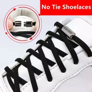 No Tie Metal Shoelaces Buckle Multicolor Magnetic Buckle Capsule Tiger Tooth Lock Shoe laces Accessories