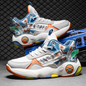 ORNGMALL Sport Shoes for Men High Quality Basketball Shoes Lace-Up Fashion Casual Sneakers Walking Running Shoes Suitable for Daily Life and Sports 37-44