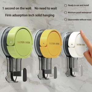 JURHOMIE Reusable Suction Cup Hook Waterproof Punch Free Storage Rack Removable Hanger Hook Bathroom