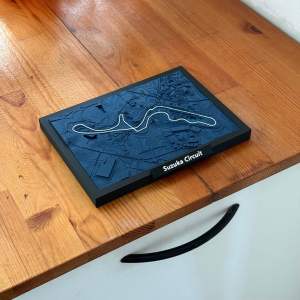 Japan Suzuka Formula One (F1) Track Art Collectible Christmas Gift Idea