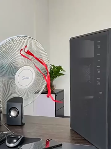 Magnetic PC Fan Dust Filter Debu Kipas Magnet Casing Desktop Universal