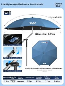 woding | Outdoor Fishing Umbrella Sun Protection 2026 New Model