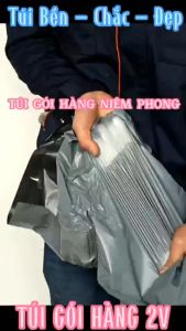 [100 Túi ]Túi Đóng Hàng Chuyên Dụng Có Keo Tự Dán Miệng Màu Cam Có Nhiều Size Lựa Chọn