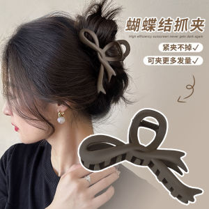 Large Butterfly Knot Hair Claw Womens New 2025 Fashion Sensation Hair Accessories Back of Head Bun Clip Stylish Hair Grips