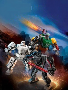 lego star wars clone Star Wars Character Building Blocks Toy