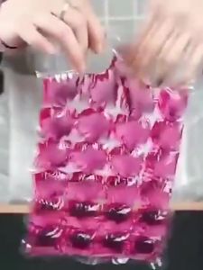 Plastik Es Batu 1pack Isi 10Pcs Ice Bag Kantong Es Beku Cetakan Es Batu 24 Mini Cetakan Agar Plastik