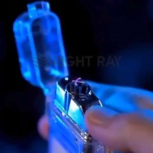 MINI COB Torchlight + Electronic Lighter USB Rechargeable Lighter Electronic 充电电 Lampu Suluh Terang Kalis Air Camp