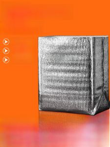 3D Insulated Food Delivery Thermal Bag Disposable Ice Cream Cold Storage Packaging Bag Specialized External Heat Insulation