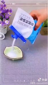 Food Sealing Clip Discharge Nozzle Mouth Fresh-Keeping Snack Sealer