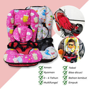 Car Seat Portable Alas Stroller Carseat Baby Alas Kursi Mobil Motif Karakter