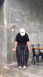 Blissend Line One Up Celana Panjang Baggy Loose Trackpants