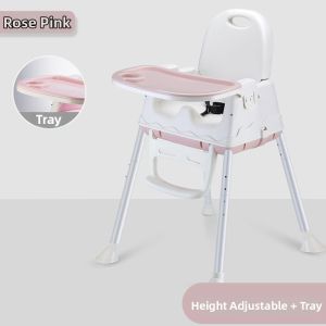 Foldable Portable Baby High Chair