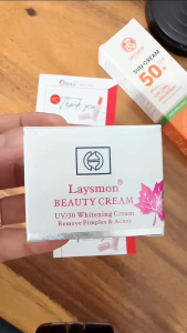 KEM LAYSMON UV/30 BEAUTY CREAM 15G - DƯỠNG TRẮNG HỒNG DA - XOÁ NHOÀ THÂM NÁM