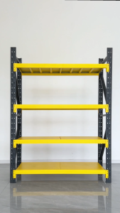 【Full Metal】Heavy Duty 1400KG Storage Racks 4 Tier - Full Metal Adjustable Rak Gudang Besi - Waterproof Warehouse Rack - Rak Simpanan仓库货架