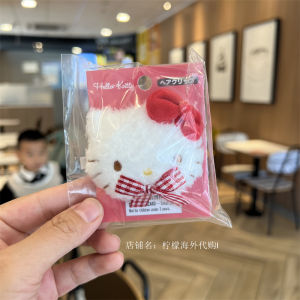 Sanrio Plush Hair Clip Edge Clip Kitty My Melody Plush Hair Clip Anime Cartoon Themed Hair Accessories for Teens And Adults