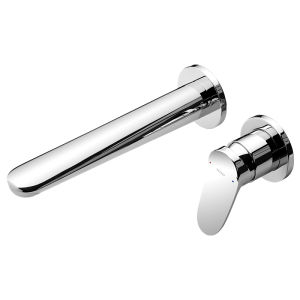 In-wall Hot and Cold Basin Faucet