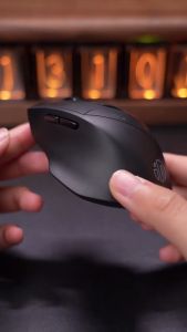 Chuột không dây pin sạc INPHIC DR01 silent click cực êm - hỗ trợ wireless kiêm bluetooth (đen) Nhat Tin Authorised Store