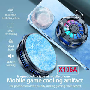 X106A Phone Heatsink Radiator Kit: Instant Cooler & Portable Mobile Phone Gaming Cooling Fan