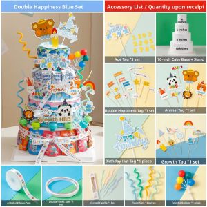 WOWEIAOKUANG | DIY Birthday Party Ambience Cake Model Prop