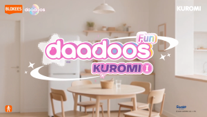 Kidztime x Blokees Sanrio Dadoos FUN Collection Magical Kuromi Series Collectible Figure Blind Box