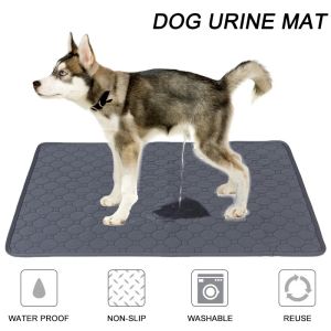 Dog Pee Pad Waterproof Puppy Potty Training Washable Non-slip Urine Pad Reusable Cat Dog Diapers