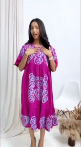 DASTER BATIK CAP ABSTRAK BATIK TWILL RAYON CANDI MEKAR