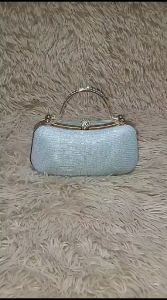 Tas Pesta Kondangan Elegan Wanita Import Clutch Bag Mewah Ada Tali Rantai 720535 2053 T8051F 88024 62275 23074