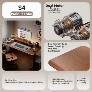 Brateck | Smart Dual Motor Electric Lift Leg S5