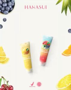 Hanasui Body Exfoliating Gel With Collagen body spa perontok daki 180gr