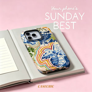 Potdemiel | Tropical Hibiscus For 2 in 1 Flower Case For iPhone 17 16 15 14 13 Pro Max Luxury Phone Cover CaseChic