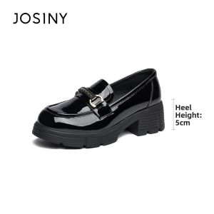 Josiny | Thick Sole Easy-on Loafers Womens Shoes Spring Style
