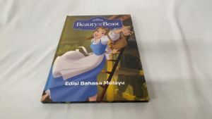 Buku Cerita Disney Princess Beauty and the Beast Saiz Besar Padded Hardcover untuk Kanak Kanak 64 Mukasurat