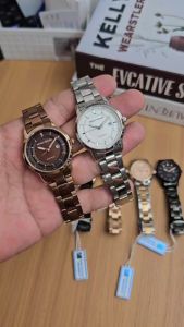 Jam Tangan Wanita Terbaru Seven Minute M782 Original Tanggalkan Aktif Rantai Stainless Steel XE-4532