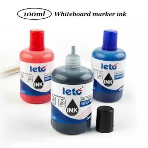 Bộ Mực Nạp Lại Cho Bút Viết Bảng Trắng 100ml - Gói Nhiều Màu Sắc (Đỏ Xanh Dương Đen Xanh Lá) Tương Thích Với Tất Cả Các Loại Bảng Trắng Có Thể Xóa Được