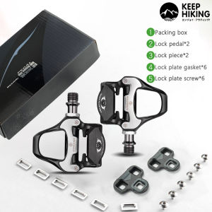 【Best Selllers】SHIMANO Cleats Pedal,Pedals Road Bike Cleats Attachment LOOK KEO Bicycle Look Cleats Pedal Clipless Cleat Protect Durable Road Bicycle Pedals Bearing pedal with anti slip nail bicycle accessories