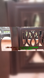 Bộ bàn ghế ban công ngoài trời Tròn Nhôm đúc Mặt đá gốm Bàn ghế sân vườn ngoài trời cực đẹp - VN36