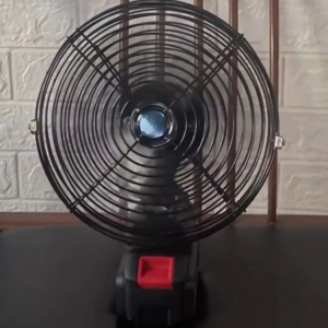 8 Inch Cordless Electric Rechargeable Fan Lithuim Electric Fan Strong Wind Force Cordless Rechargeable Electric Fan High Power Outdoor Desktop Cooling Fans Adjustable Cordless Fan