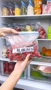 ถุงซิปล็อคเก็บอาหาร ที่ใส่อาหาร ถุงPE ใส่อาหาร เข้าไมโครเวฟได้ ถุงถนอมอาหาร