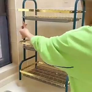 Kitchen Dish Rack Kitchen Cutlery Drainer Kitchen Tableware Storage Rack Dish Drain Rack Plate Drain Rack