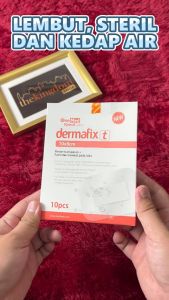 Onemed Dermafix T Plester Luka Anti Air Transparant Box P3K