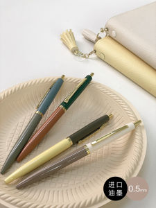 ปากกาหมึกแบบหมุนได้สีสันสดใส ดีไซน์ย้อนยุค ดีไซน์ INS โลหะ ปากกาหมึกน้ำสีสันสดใส ปากกาหมึกแบบหมุนได้สำหรับนักเรียน